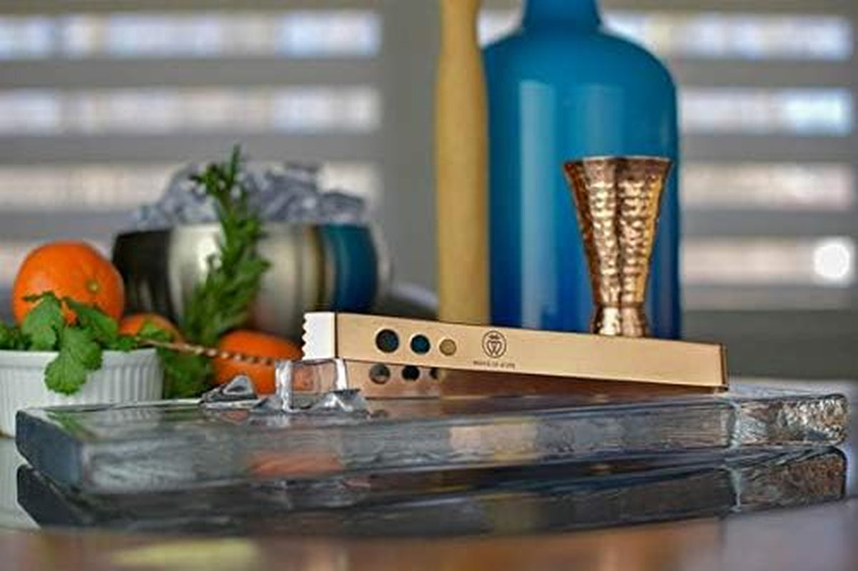 7 Inch Professional Series Ice Tongs (Copper)