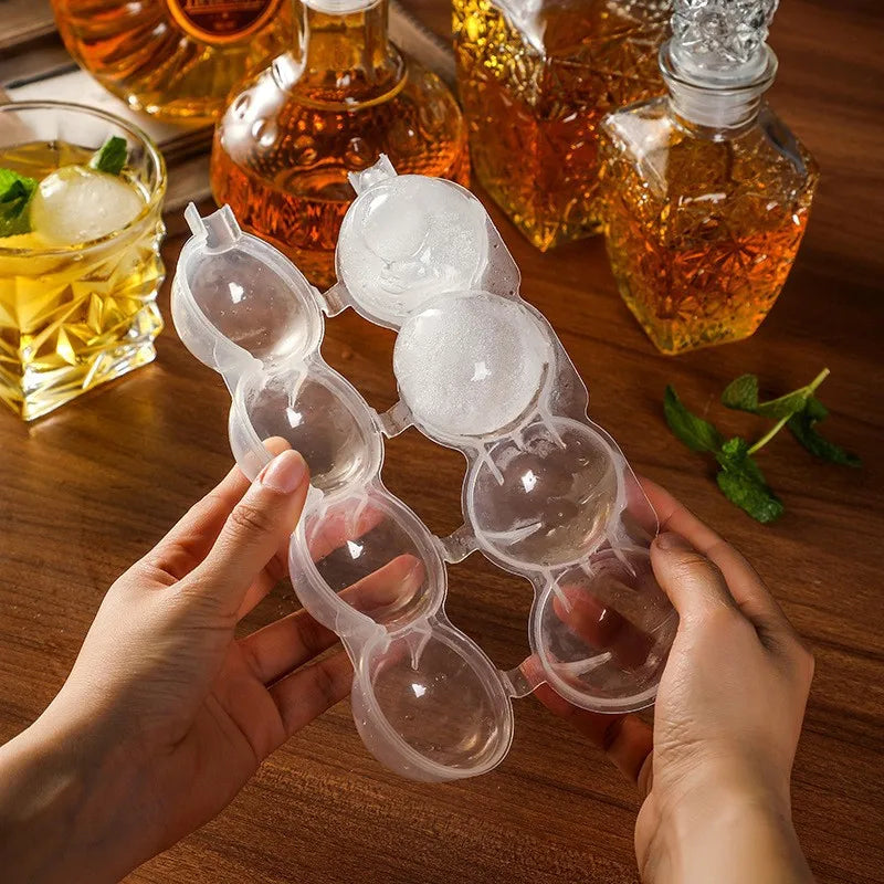 Whiskey Circular Ice Cube Mold Cooler Whisky Cocktail Wine Drink Bar Wine Cooler Reusable Ice Cube Maker Bar Party Tools