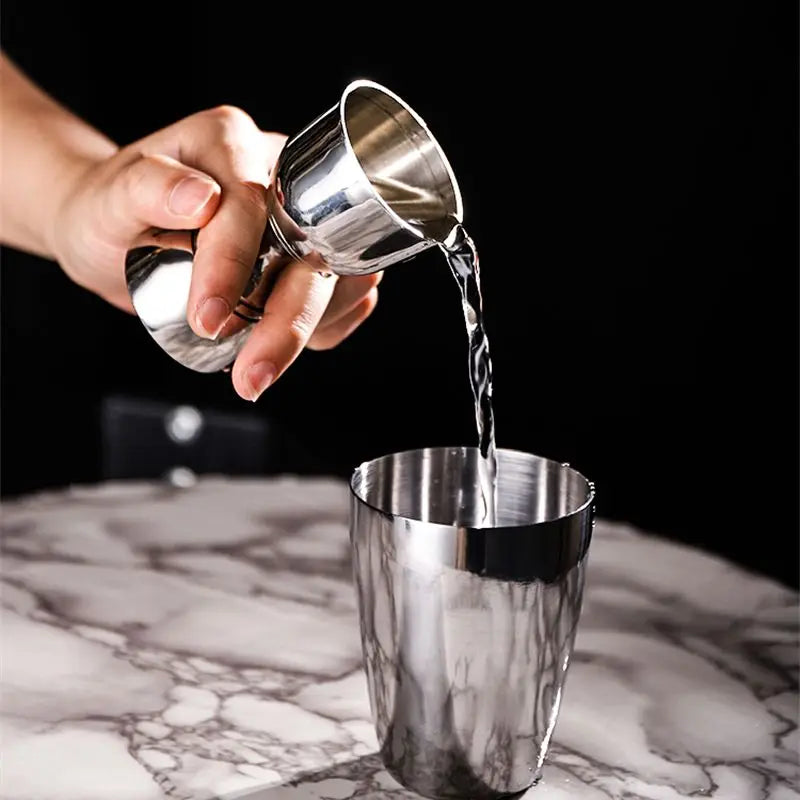 Aixiangru Indian Measuring Cup,Bubble Tea Jigger Professional Bar Bartender Tools,Stainless Steelkitchen Accessories,30 Ml,60Ml