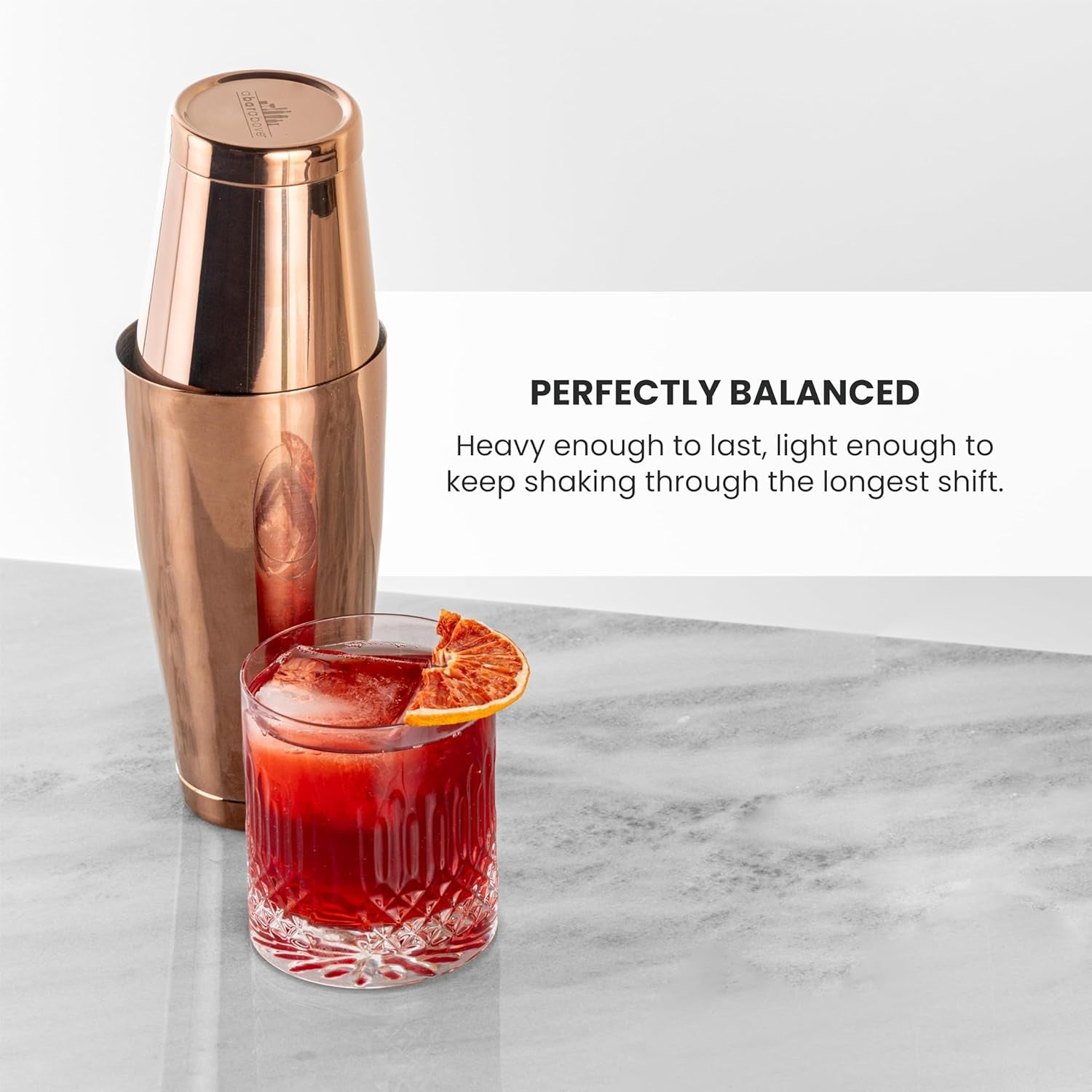 Professional Boston Shakers Set 18 Oz Weighted Stainless Steel Cocktail Shaker Set for Bartenders, Premium 304 Steel Bar Shaker, Essential Bartending Tools for Mixing Drinks