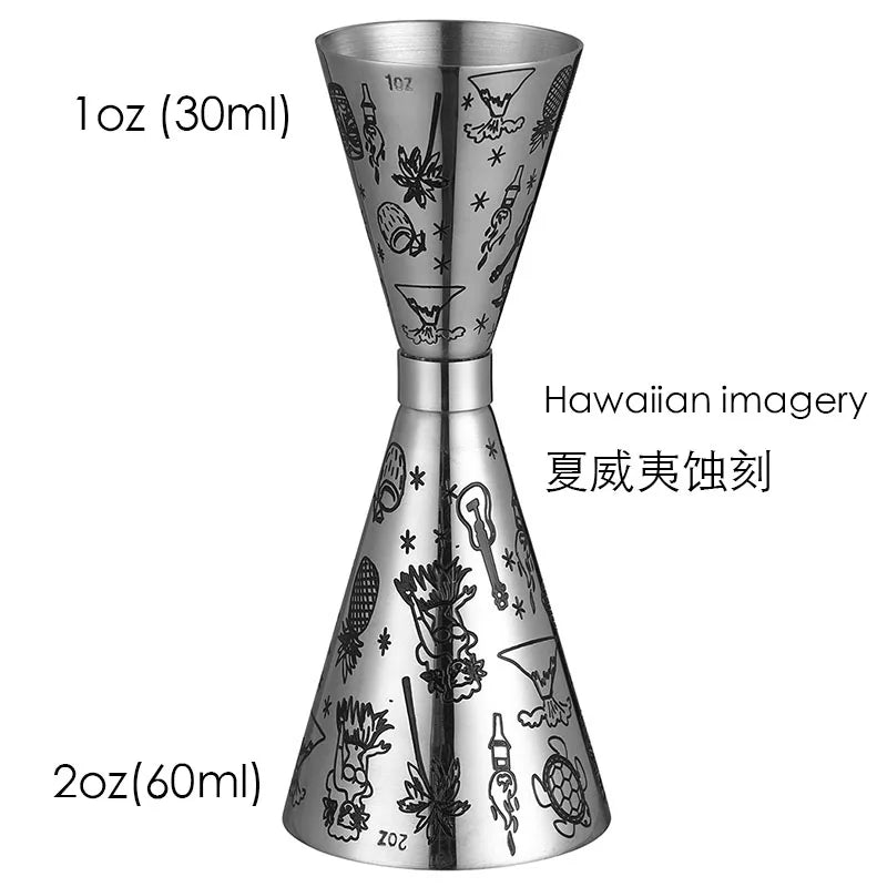 Japanese Style Stainless Steel Jigger Cocktail Jigger Bar Measures Bar Tools Bar Accessories