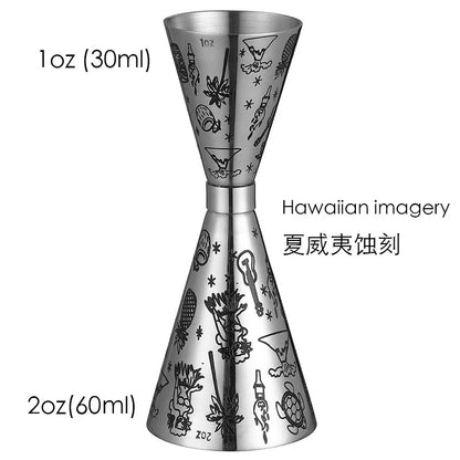 Japanese Style Stainless Steel Jigger Cocktail Jigger Bar Measures Bar Tools Bar Accessories