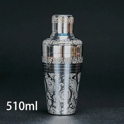 510Ml Bar Cocktail Shaker Bar Shaker Cobbler Shaker Cocktail Bar Tool