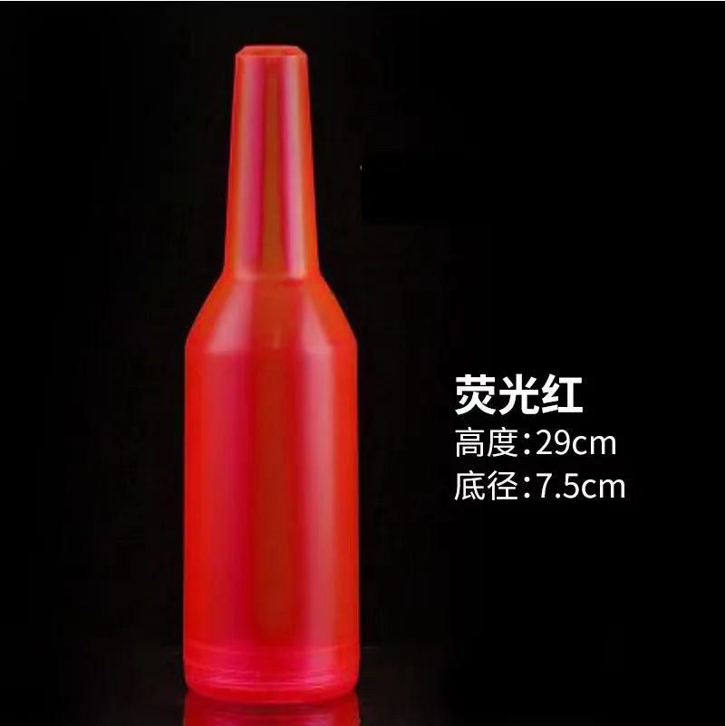 Plastic Flair Bottle Bartender Practice Performance Bottle World Bartending Naked Throwing Cocktail Shaker Bar Tools