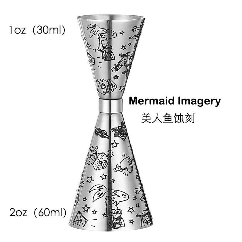Japanese Style Stainless Steel Jigger Cocktail Jigger Bar Measures Bar Tools Bar Accessories