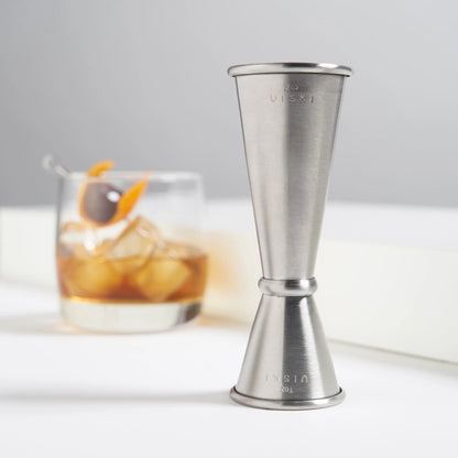 Japanese Style Stainless Steel Double Jigger for Cocktails and Drinks