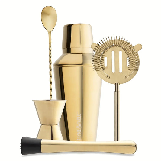 Stainless Steel Gold Bar Tools, Set of 5
