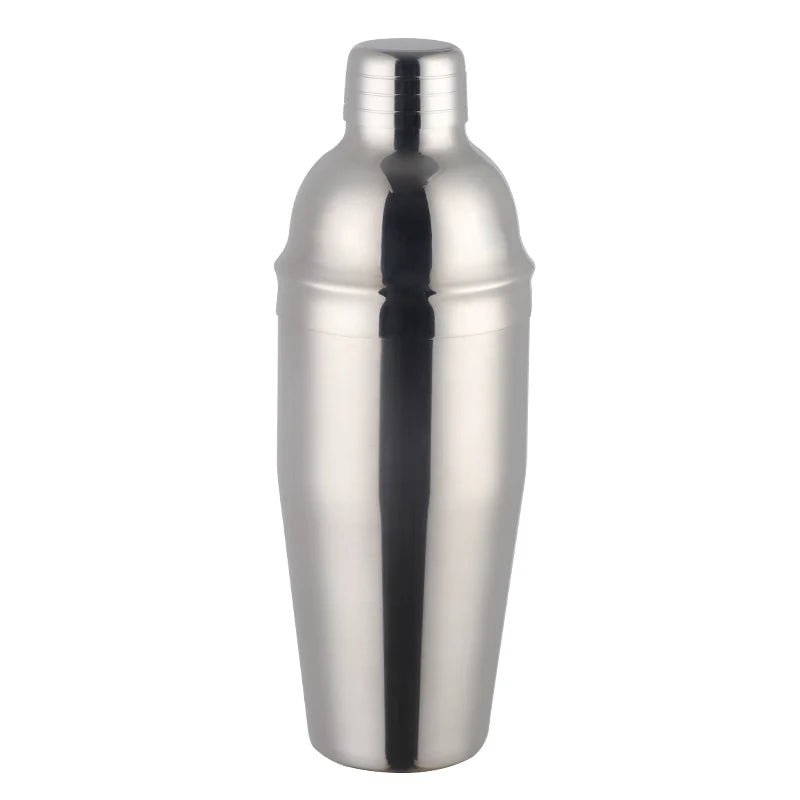 750Ml Stainless Steel Boston Cocktail Set Shaker Wine Pourers Gold Bar Tool Set with Strainer Measure Cup Bartender