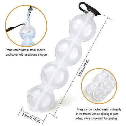 Whiskey Circular Ice Cube Mold Cooler Whisky Cocktail Wine Drink Bar Wine Cooler Reusable Ice Cube Maker Bar Party Tools